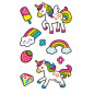 AUTOCOLLANT BSB CREATIVE-STICKER LICORNE
