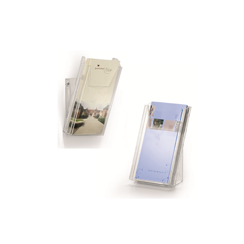 PRESENTOIR DOCUMENTS DURABLE COMBIBOXX 1/3 A4 TRANSP.