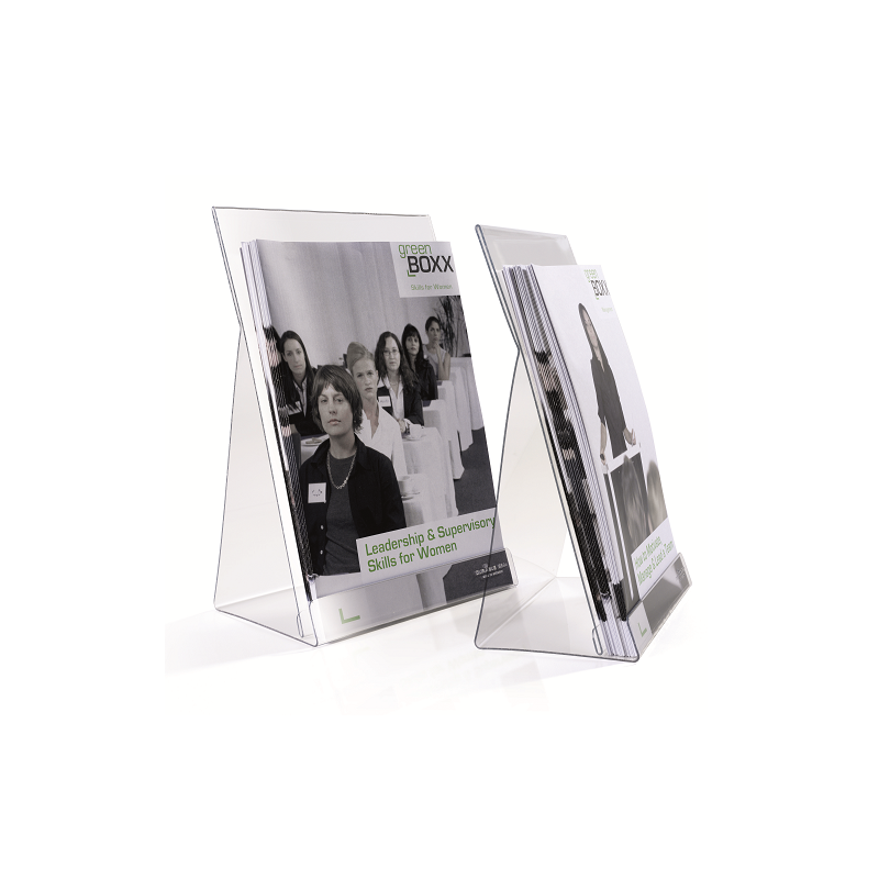 PRESENTOIR DOCUMENTS DURABLE A4 TRANSP.
