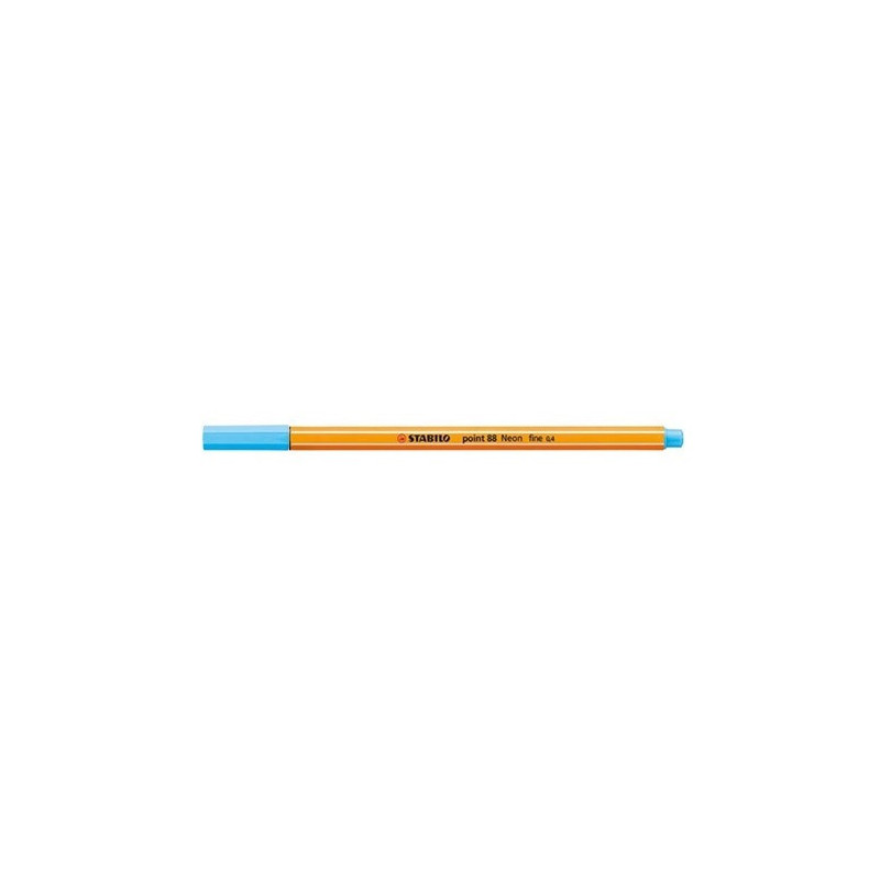 FINELINER STABILO POINT BLEU FLUO