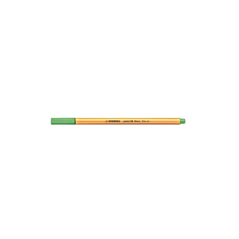 FINELINER STABILO POINT VERT FLUO