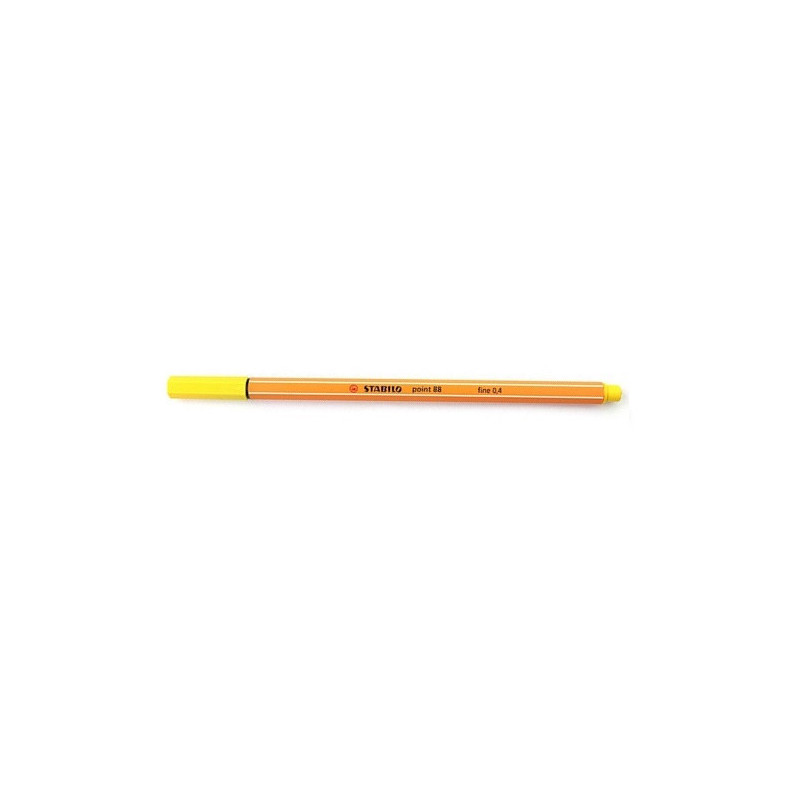 FINELINER STABILO POINT JAUNE CITRON