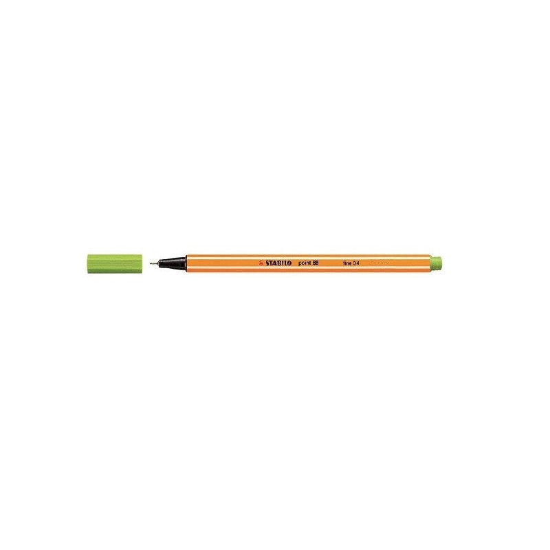 FINELINER STABILO POINT VERT POMME