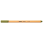 FINELINER STABILO POINT VERT BOUE