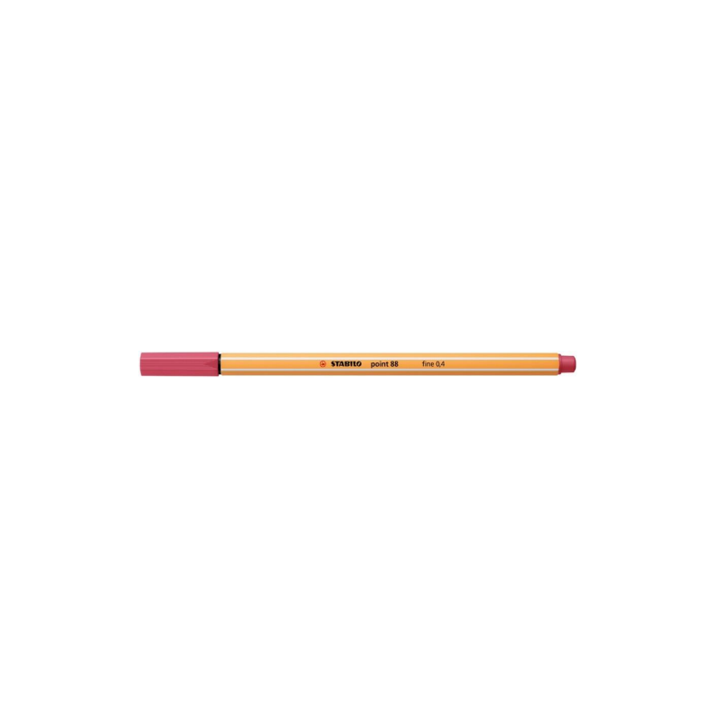 FINELINER STABILO POINT ROUGE ROUILLE