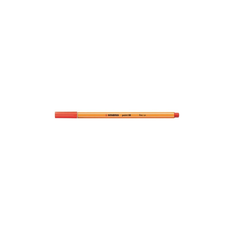 FINELINER STABILO POINT ROUGE CARMIN