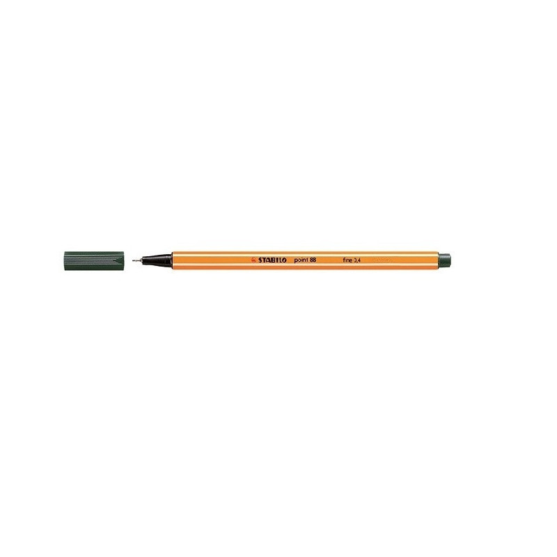 FINELINER STABILO POINT VERT ANGLAIS FONCE