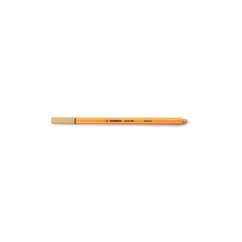 FINELINER STABILO POINT OCRE CLAIR