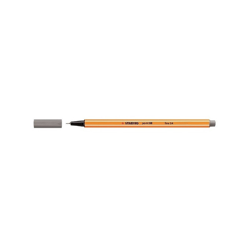 FINELINER STABILO POINT GRIS FONCE