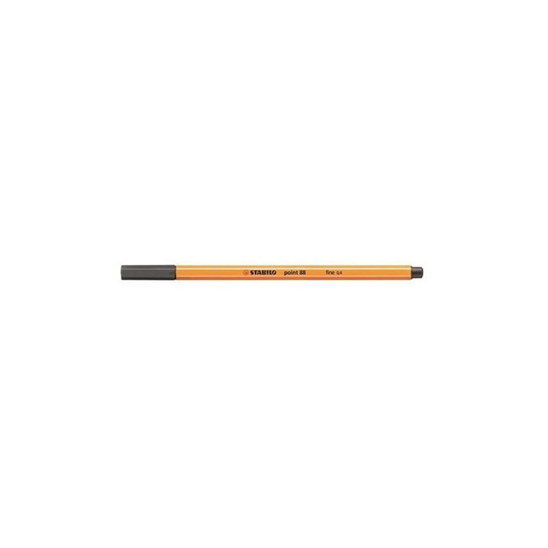 FINELINER STABILO POINT GRIS TRES FONCE