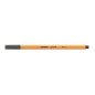 FINELINER STABILO POINT GRIS TRES FONCE