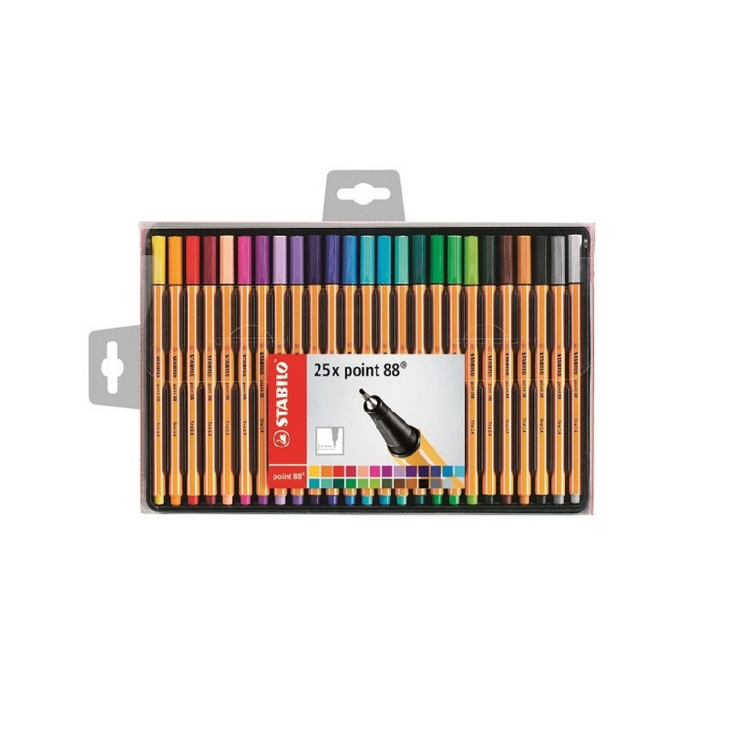 FINELINER STABILO POINT 25PCS