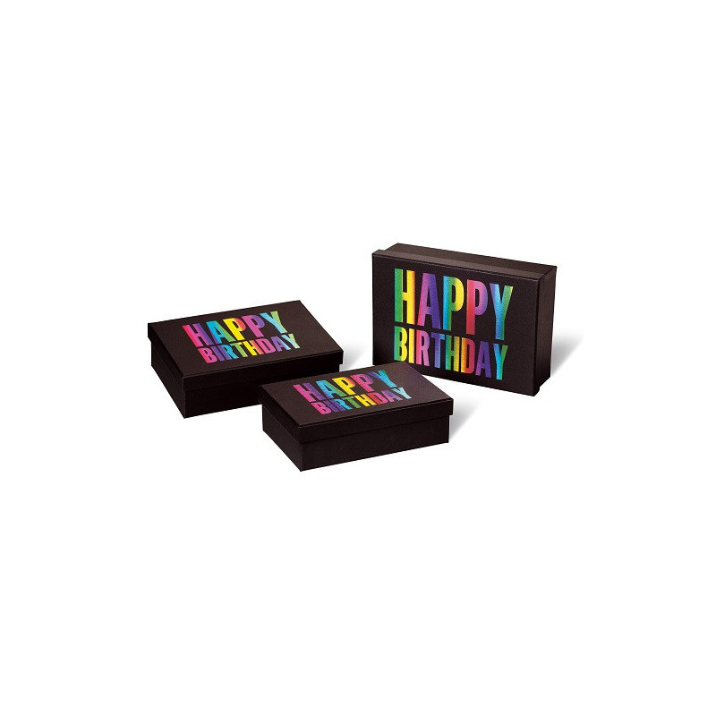 BOITE CADEAU BSB COLLECTION RAINBOW 3PCS COMPOSE DE: