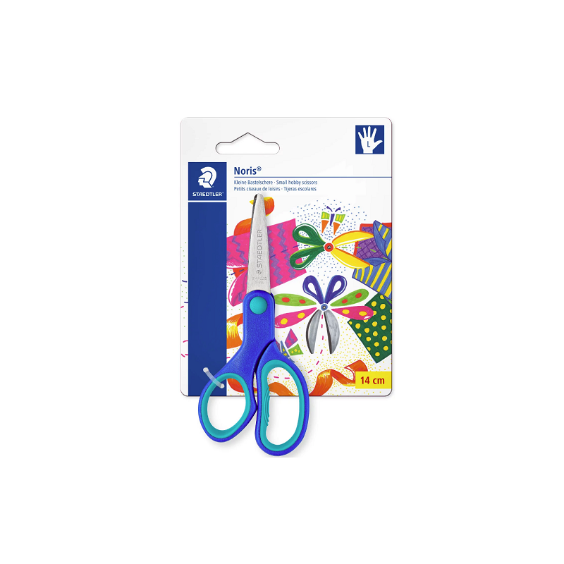 CISEAUX ENFANTS STAEDTLER 14CM GAUCHER