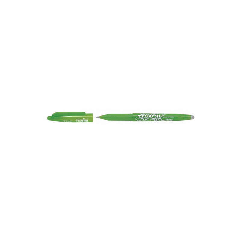 ROLLER PILOT FRIXION BALL CAP. 0,7 VERT CITRON