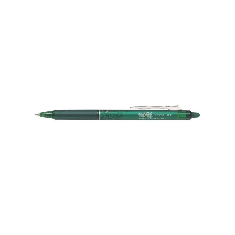 ROLLER PILOT FRIXION BALL CLICKER 0,7 VERT