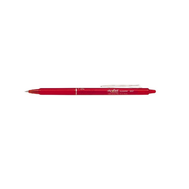 ROLLER PILOT FRIXION BALL CLICKER 0,7 ROUGE
