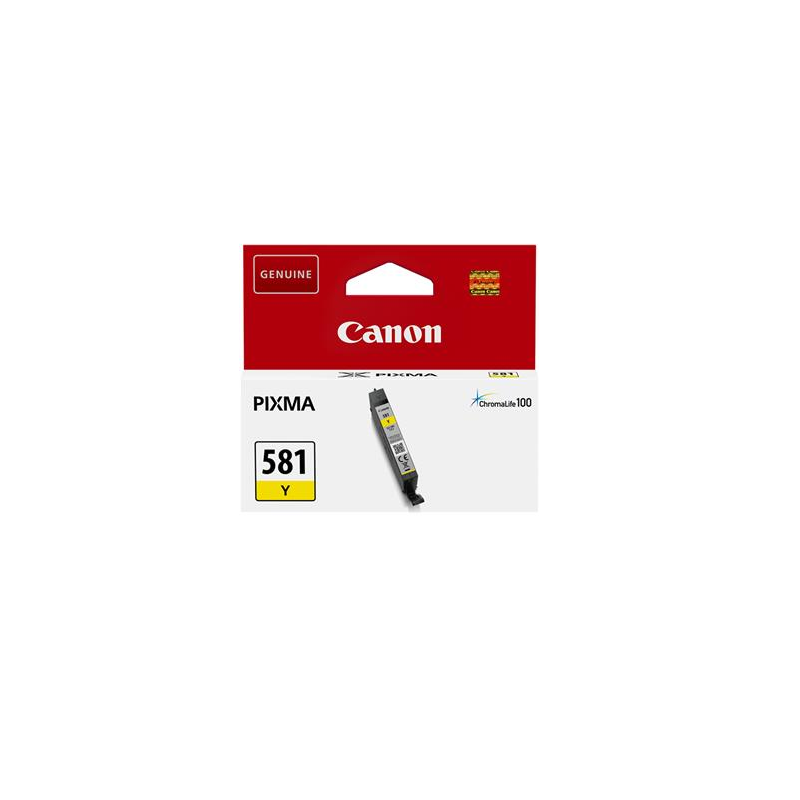 CARTOUCHE IMP. CANON N°581 JAUNE