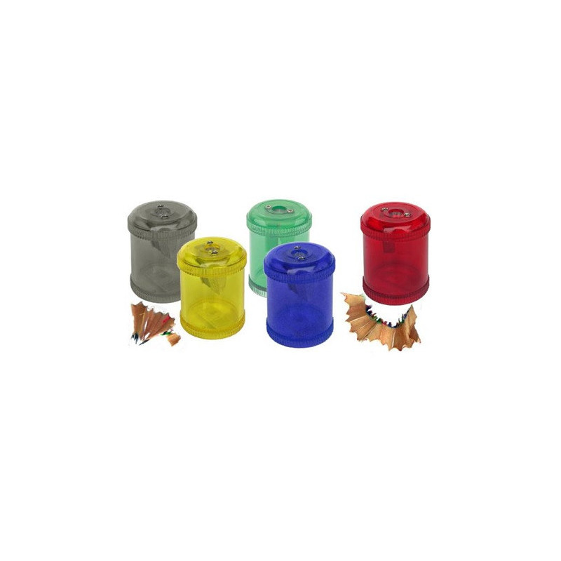 TAILLE-CRAYONS DUX COULEUR TRANSP.