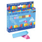 CRAIE TROTTOIR TRIANGULAIRE WONDAY ASS. 8PCS