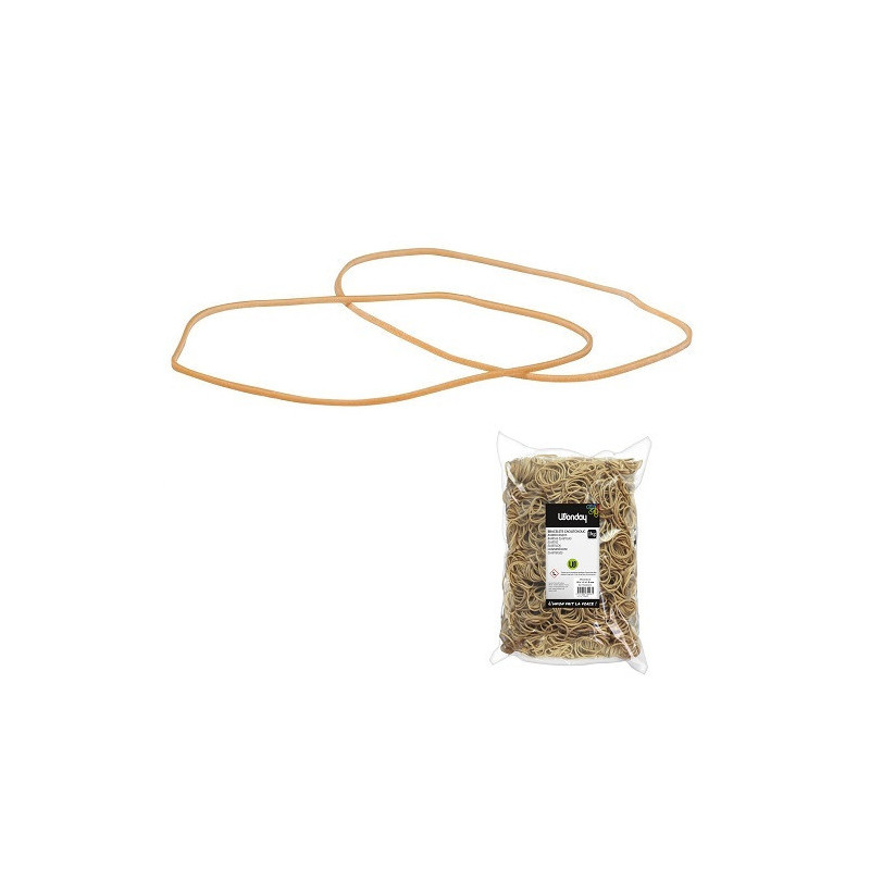 ELASTIQUES 150X1,8MM 1000G SACHET WONDAY