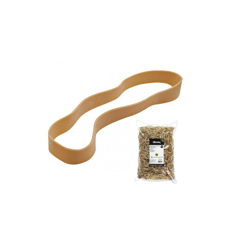 ELASTIQUES 200X10MM 1000G SACHET WONDAY