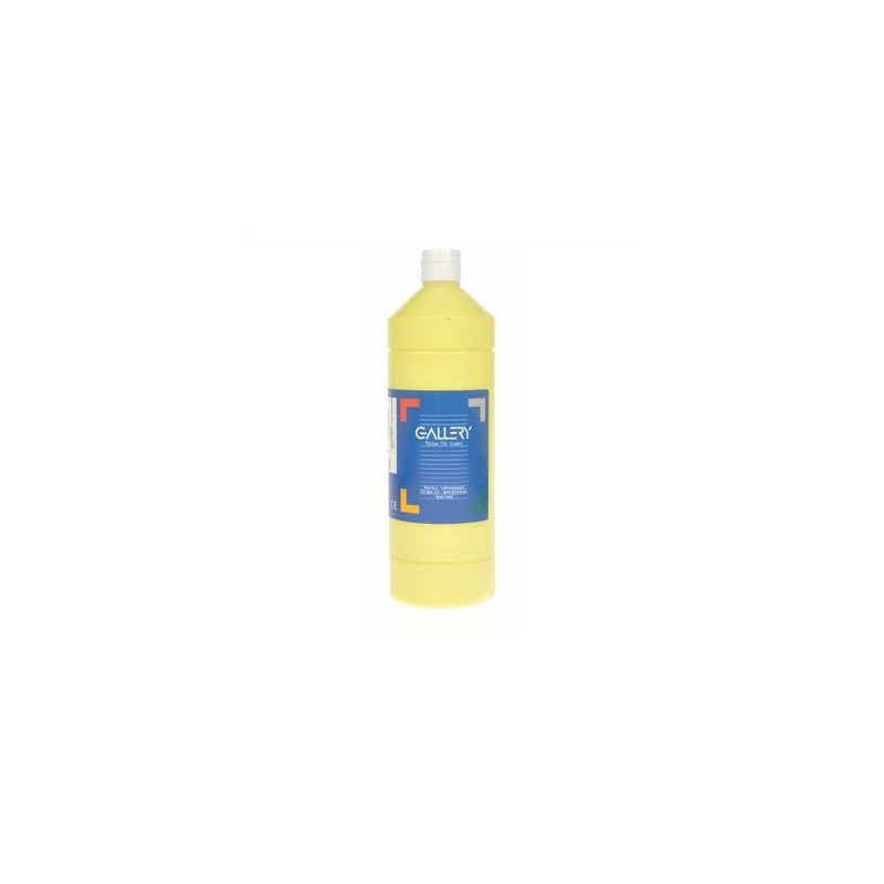 GOUACHE GALLERY 1000ML JAUNE CLAIR