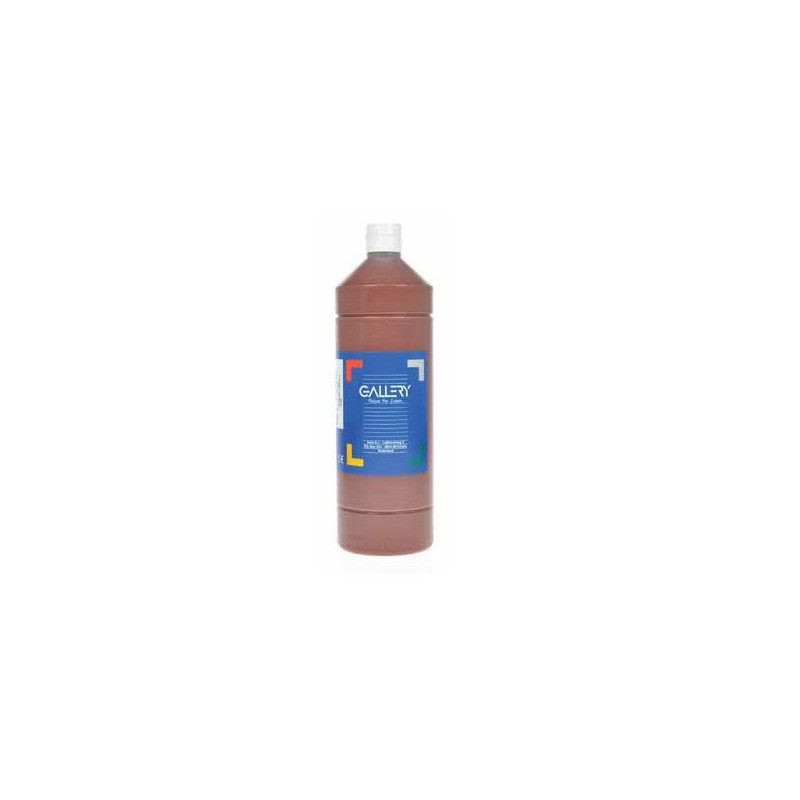 GOUACHE GALLERY 1000ML BRUN FONCE