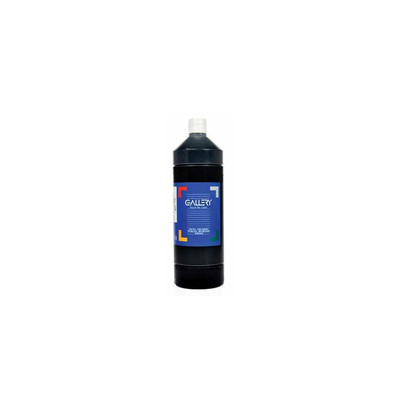 GOUACHE GALLERY 1000ML NOIR