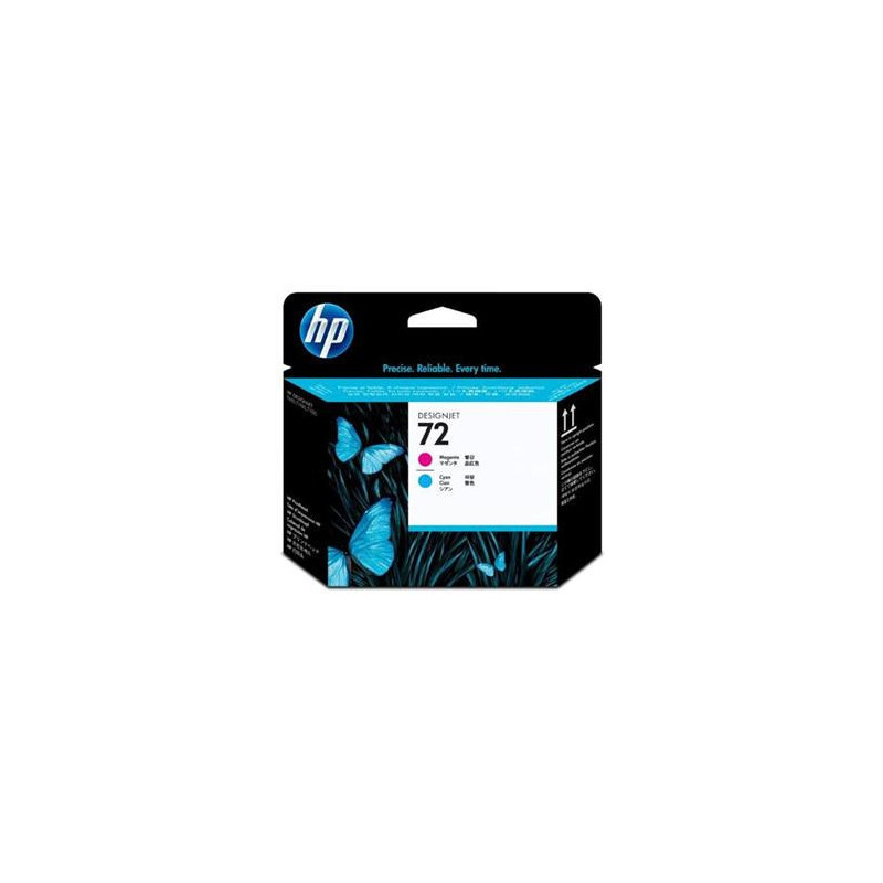 CARTOUCHE HP 72 MAGENTA+CYAN DJ T610/620 T1100/1120/1200