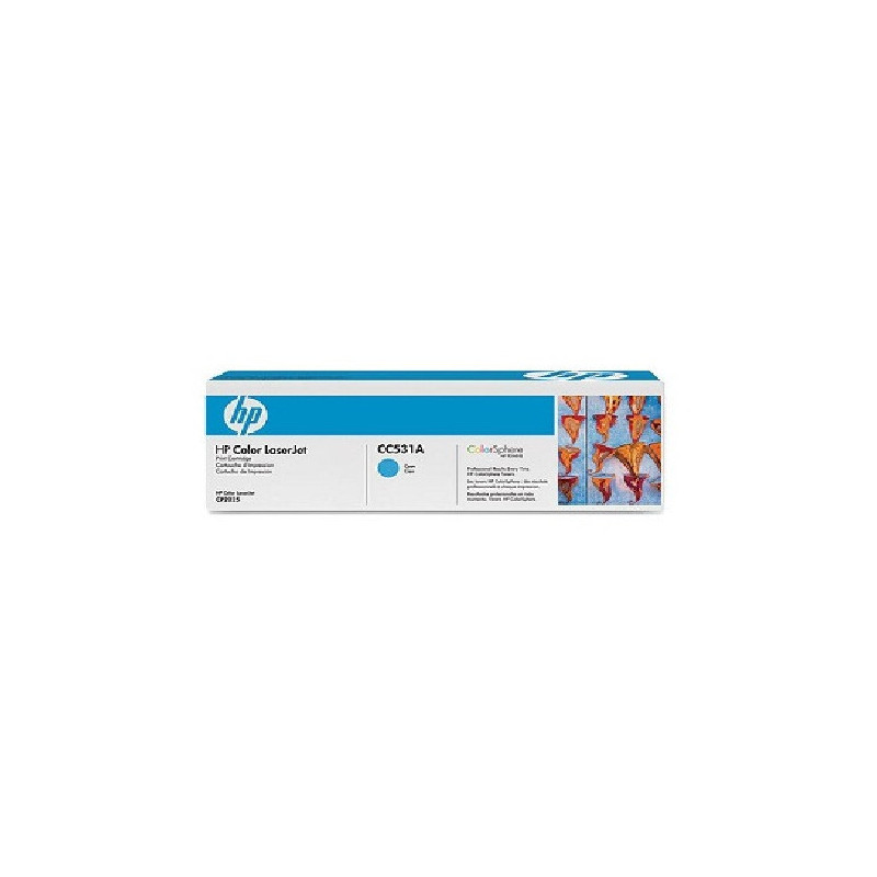 CARTOUCHE IMP. HP 304A CP2025 CYAN 2800P.