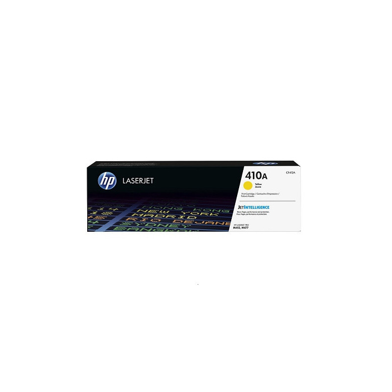 CARTOUCHE IMP. HP 410A COLOR LJ PRO M452/M477 JAUNE 2300P