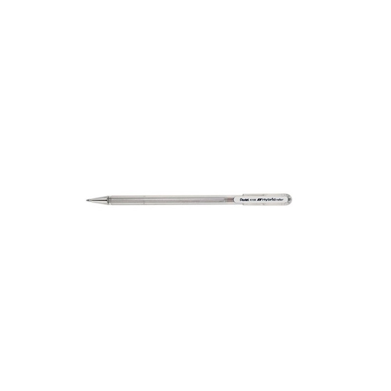 ROLLER PENTEL HYBRID ARGENT