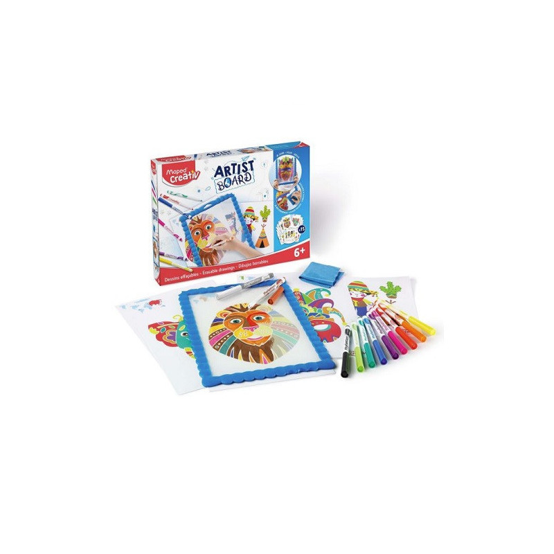 SET COLORIAGE ET BRICOLAGE MAPED