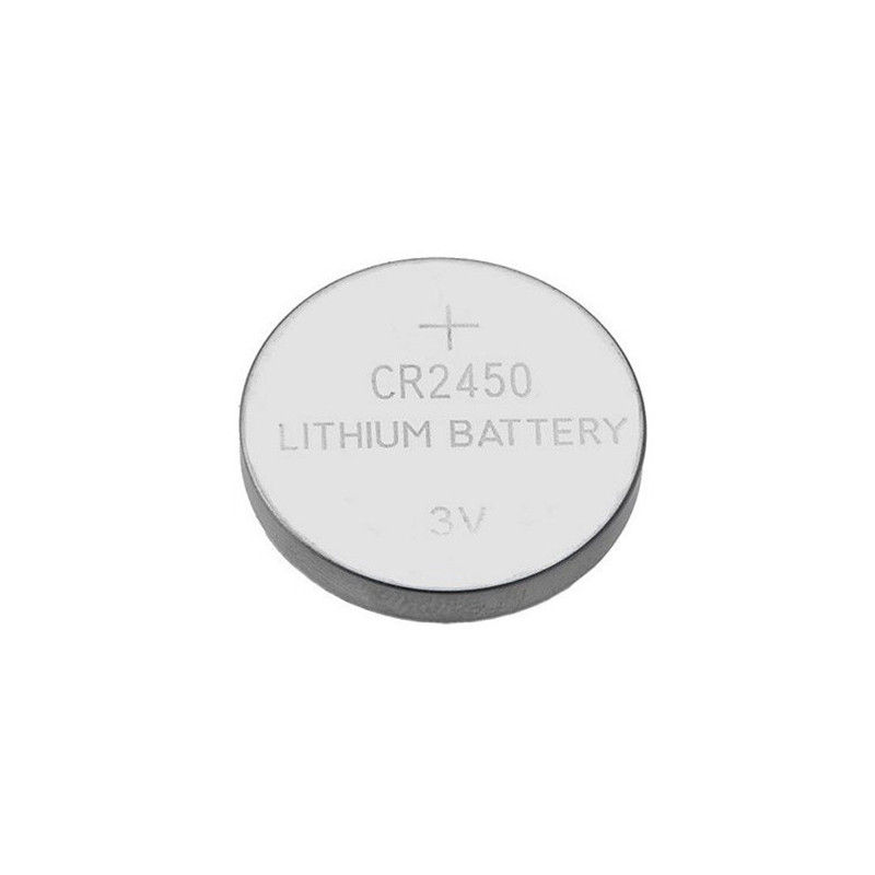 PILE BOUTON PANASONIC Ø 24,5x5,0MM 3,0V. (CR2450/CR2450N) 2PCS