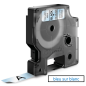 DYMO RUBAN D1 12MMX7M BLEU/BLANC (45014)
