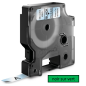 DYMO RUBAN D1 9MMX7M NOIR/VERT (40919)