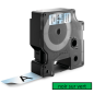 DYMO RUBAN D1 19MMX7M NOIR/VERT (45809)