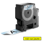 DYMO RUBAN D1 24MMX7M NOIR/JAUNE (53718)
