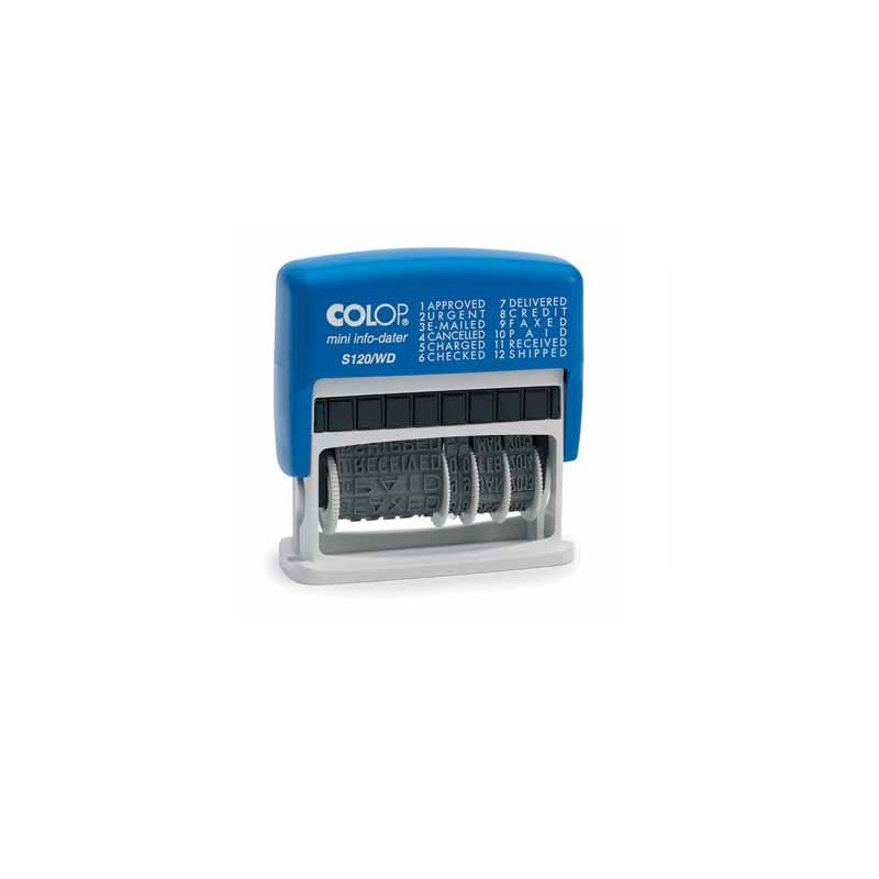 TAMPON COLOP DATEUR MULTIFORM. FRANC.