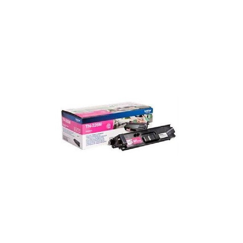 CARTOUCHE IMP. BROTHER TN326M MAGENTA 3500P.