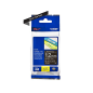 RUBAN BROTHER PT TZ 12MM BLANC/NOIR