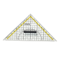 EQUERRE HERLITZ 20CM AVEC BOUTON (300010434)