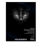 BLOC DESSIN NOIR 240X315MM 160G 20FLS AURORA