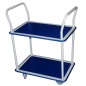 CHARIOT DOUBLE JPC 725X472X910MM 250KG