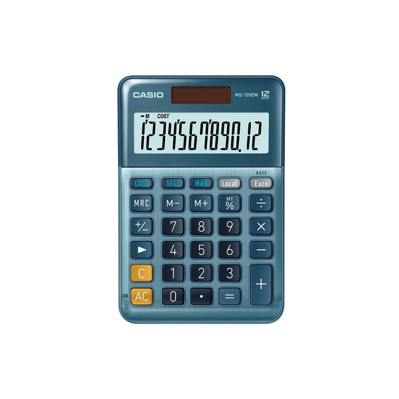 CALCULATRICE TABLE 12 CHIF. CASIO