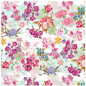 PAPIER CADEAU BSB FLEURS