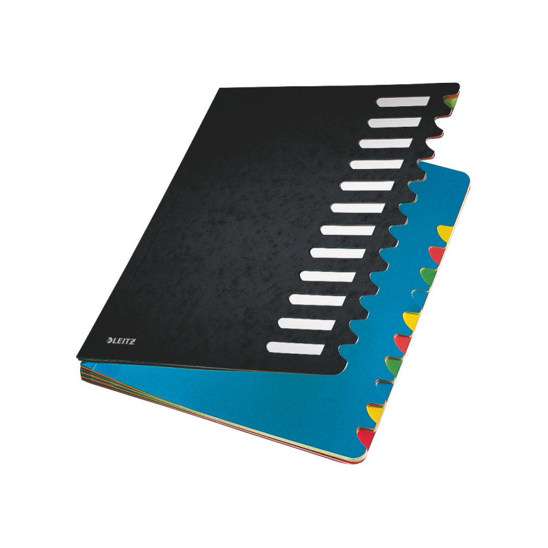 TRIEUR A4 LEITZ 12 COMP. NOIR