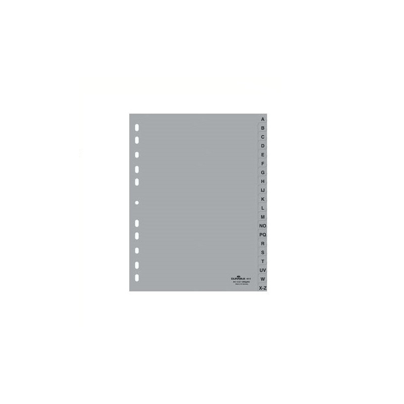 INTERCAL. A4 ALPHA. PLAST. GRIS DURABLE