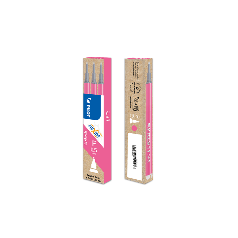 MINE PILOT FRIXION POINT 0,5 ROSE 3PCS